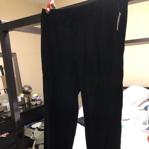 Black jogger pants